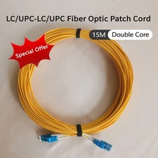 Special Promotio Fiber Optic Cable LC/UPC-LC/UPC 15M 2.0mm Duplex Mode LSZH