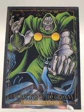 2024 DOCTOR DOOM MARVEL MASTERPIECES PLATINUM '92 TRADING CARD 26 SKYBOX