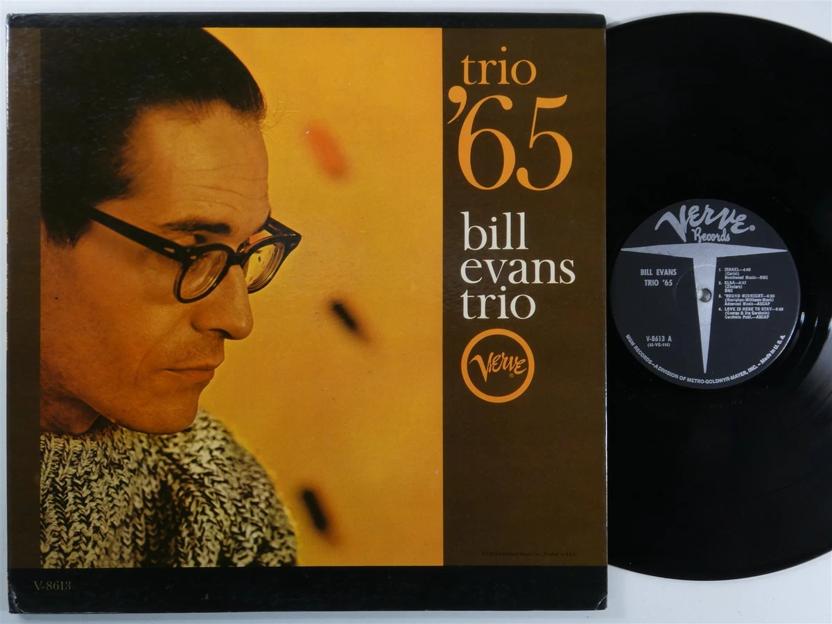 BILL EVANS TRIO Trio '65 VERVE LP mono gatefold b