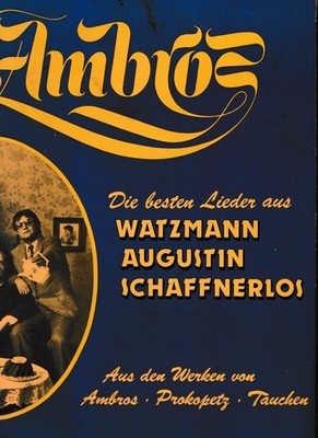 Wolfgang Ambros - Die Besten Lieder Aus Watzmann, Augustin Und LP (VG/VG) .