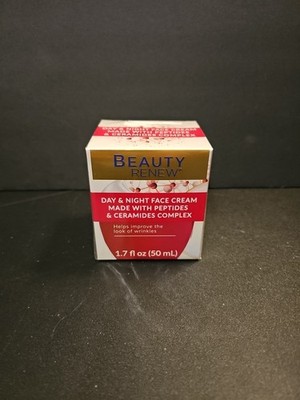 Beauty Renew Day/Night Cream w/ Peptides & Ceramides Complex 