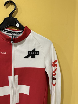 Assos Swiss Cycling Team BMW Jersey Long Sleeve Sz M | eBay