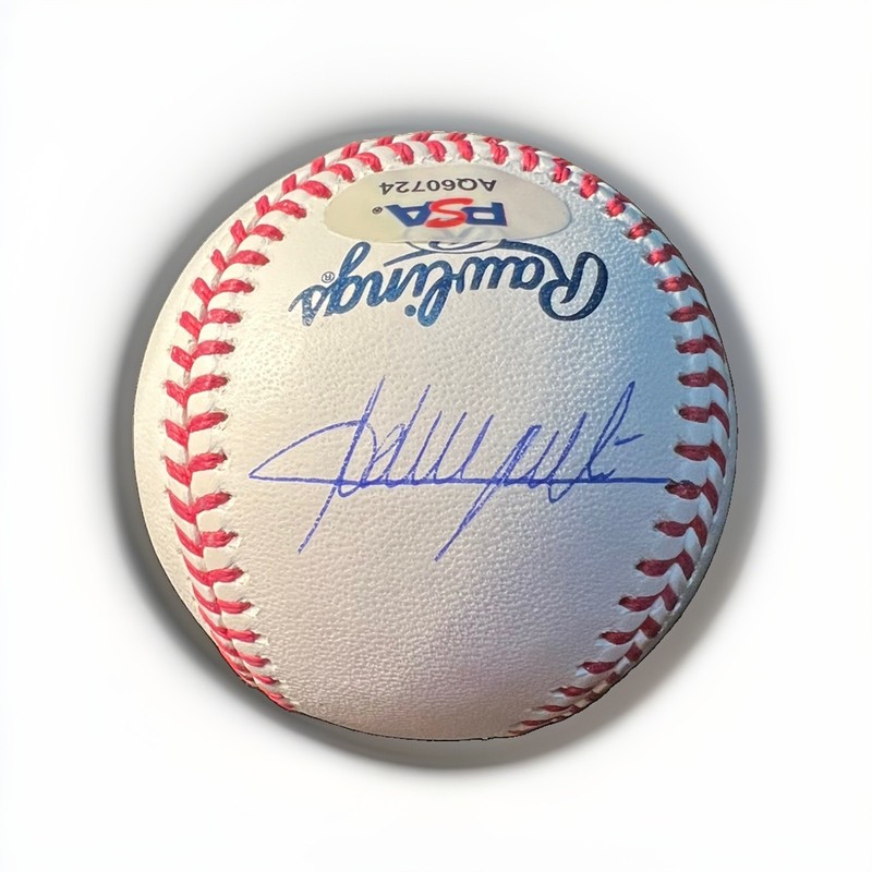 Adrian Beltre Signed Official Major League Baseball Autograph W/ PSA COA