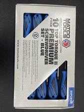Matco 10pc TOP TORQUE II Premium Screwdriver Set - Blue SSPCB10C
