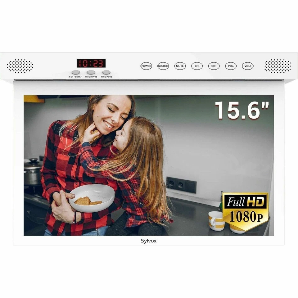 SYLVOX KT16A0KGGA 15.6" Smart LED-LCD TV - HDTV - White - Image 2 of 4