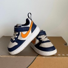 Nike Court Borough Low Recraft Midnight Navy Toddler Sneakers DV5458-126- SZ 5 C