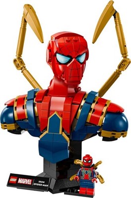 LEGO MARVEL SUPER HEROES 76326 - BÜSTE VON IRON SPIDER-MAN