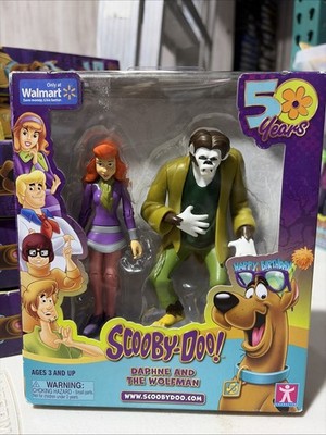 Scooby-Doo! Daphne & the Wolfman Action Figures 5'' 50th Anniversary Set A1