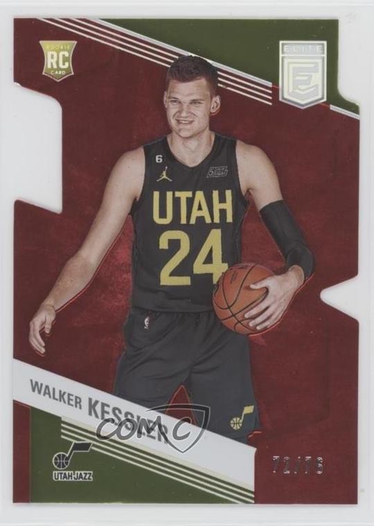 2022-23 Donruss Elite Rookies Aspirations /76 Walker Kessler #216 Rookie RC 10ie