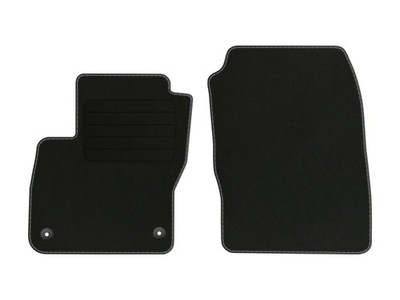 Velours Fußmatten für Ford Focus III Bj. 2010 - 2014 Automatten Neu VORNE BASIC
