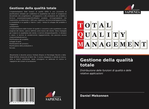 Daniel Mekonnen | Gestione Della Qualità Totale | Taschenbuch | Italienisch-image