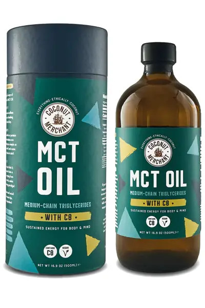 Coconut Merchant MCT Oil with C8 500ml - Image 2