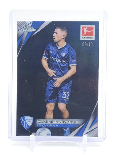 MAXIMILIAN WITTEK 2024 TOPPS CHROME BUNDESLIGA BLACK REFRACTOR /10 Q1342