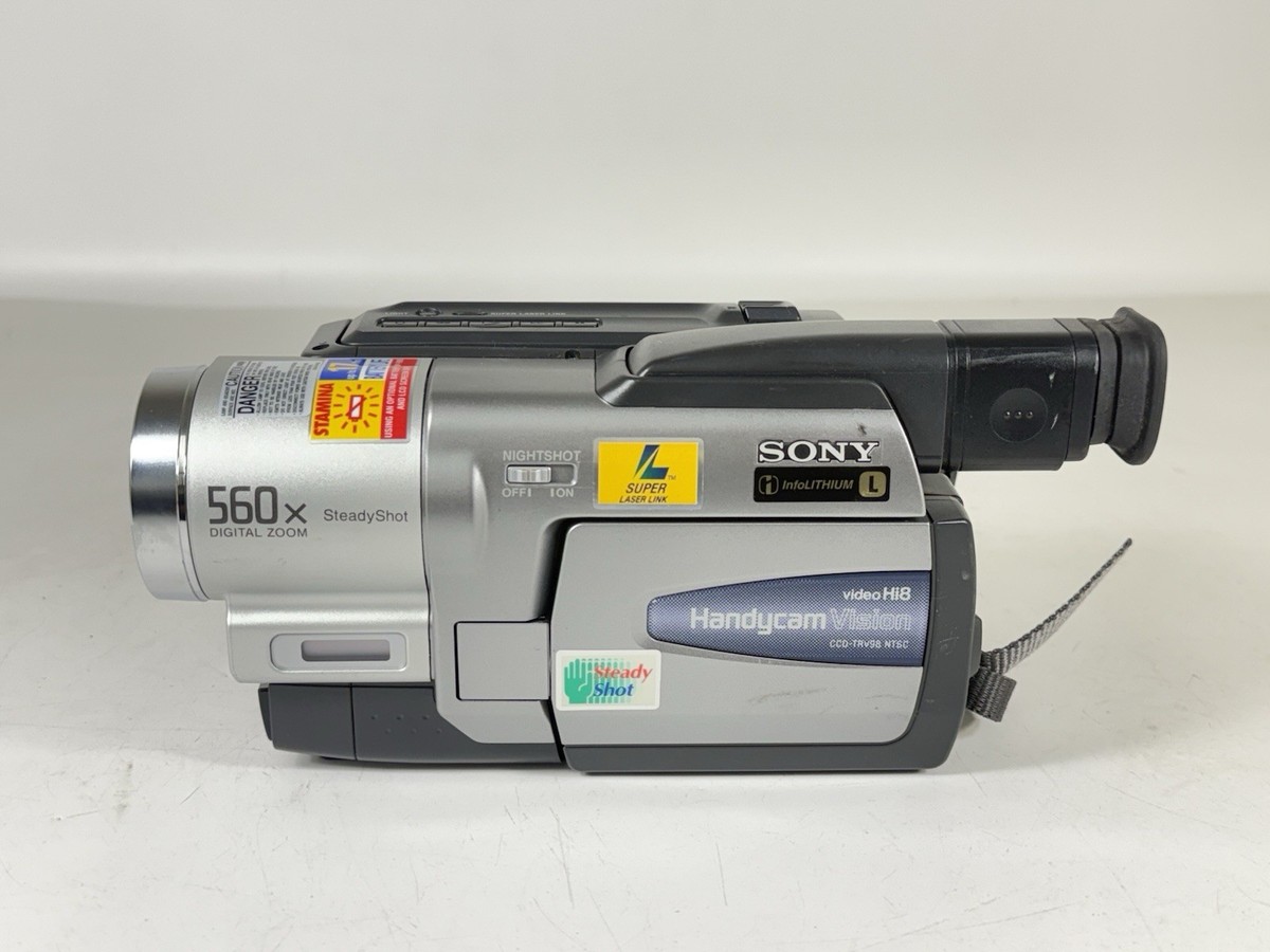 Sony Handycam CCD-TRV98 NTSC Video8 Hi8 Camcorder with Handycam