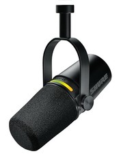 Shure MV7 Podcast XLR/USB Microphone Black 