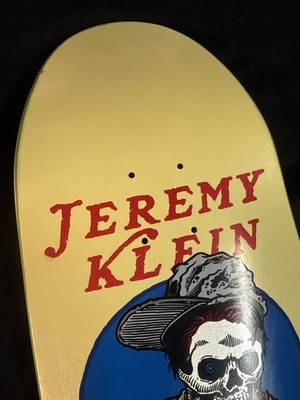 RARE SIGNED Jeremy Klein JK Industries Black Eye Kid Screened Deck
