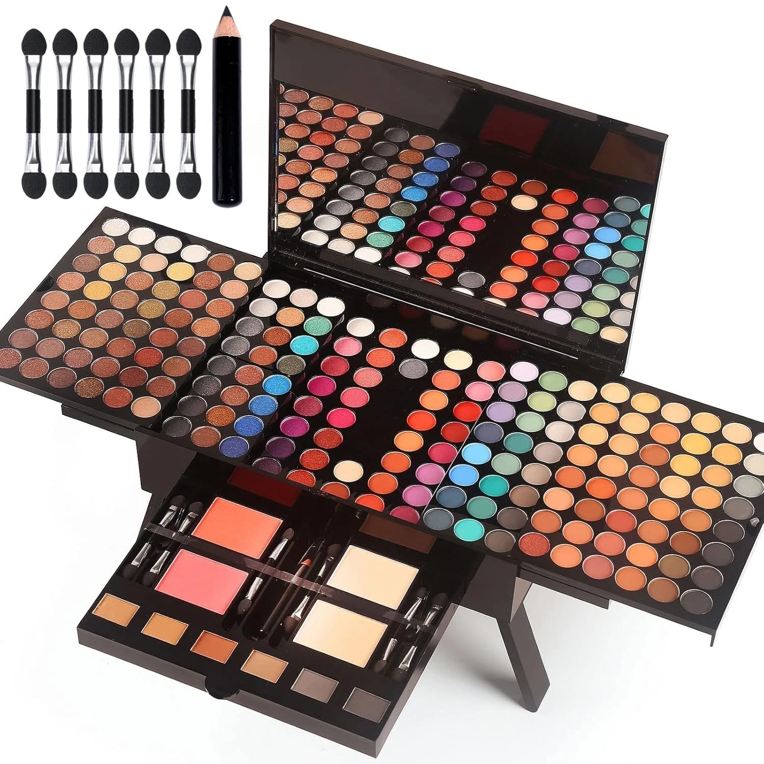 190 Colors Makeup Kit Professional All-in-One Set for Women with Eyeshadow,