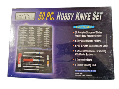 Sierra Tools 50 PC Hobby Knife Set