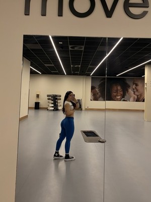Oner Active Effortless Seamless Leggings, Größe S, Farbe Tropical Blue