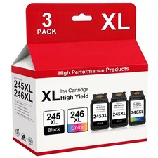 PG-245XL CL-246XL Ink Cartridge for Canon 245 246 Pixma MG2522 TS3122 TR4520 Lot