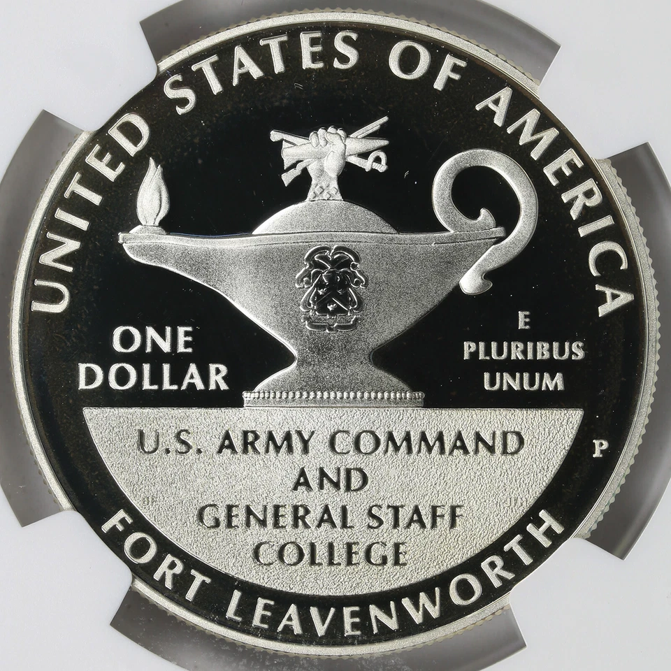 2013-P 5-Star Generals Marshall & Eisenhower $1 Silver Dollar NGC PF69UCAM - Image 4 of 4