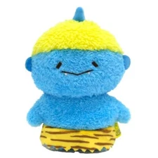 NEW Sun Lemon fluffy stuffed animal S Blue Oni Demon