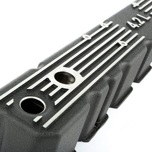 Omix-Ada | 17401.21 | Engine Valve Cover Kit, Black, Aluminum | OE Reference:... - Picture 2 of 4