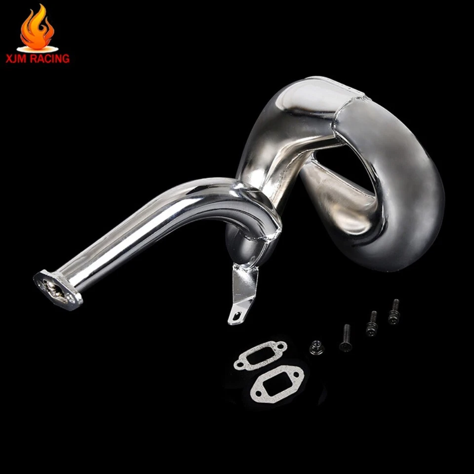 23-45CC Engines Exhaust Pipe For 1/5 HPI RV KM Redcat Gopad BAJA 5B 5T 5SC Parts - Image 4 of 4
