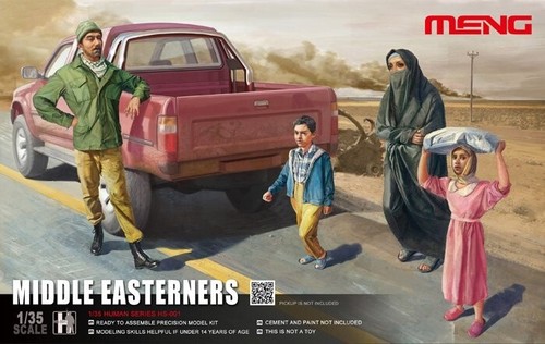 Meng ME-HS-001 1/35 Middle Easterners - Foto 2 di 6