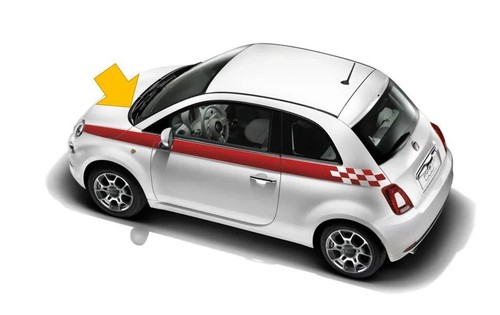 Left Hand / Nearside Scuttle Inspection Cover - 500 (Left Hand Drive) - Picture 2 of 5