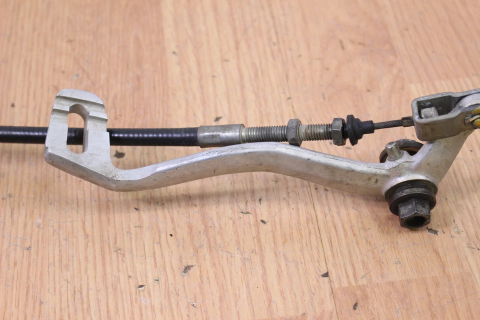 Honda CR125 1974 palanca de freno trasero cable de freno brazo de freno Foto 2 de 4