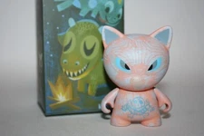 KIDROBOT FERALS HAIRLESS TOMCAT TRIKKY CAT CHASE AMANDA VISELL DESIGNER ART TOY