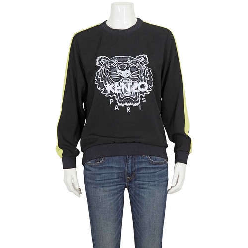 Kenzo Black Tiger Embroidered 