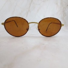 Byblos Sunglasses Frame 580 3060-S Women's Gold Metal Round Full Rim 48-18-135