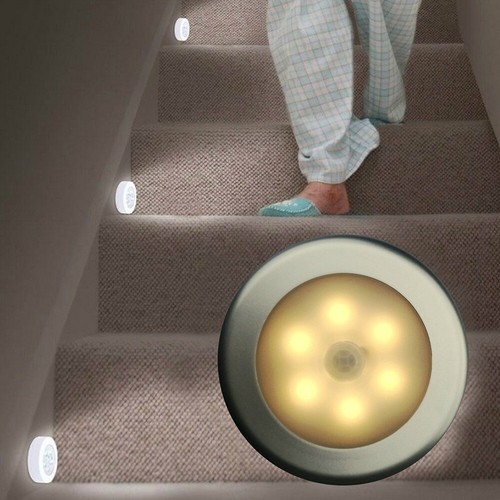 LED Nachtlicht mit Bewegungsmelder Nachtlicht Nachtlampe Schrank Treppenlicht DE - Bild 3 von 16