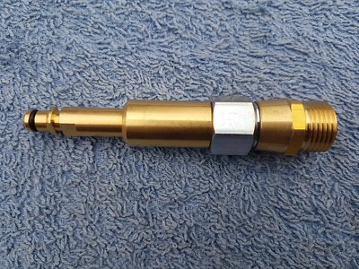 Adattatore Ad Attacco Rapido Ad Alta Pressione Da 2 Pezzi Per Pistola Idropulitrice Compatibile Con Tubo Flessibile Nilfiskbosch 84690490