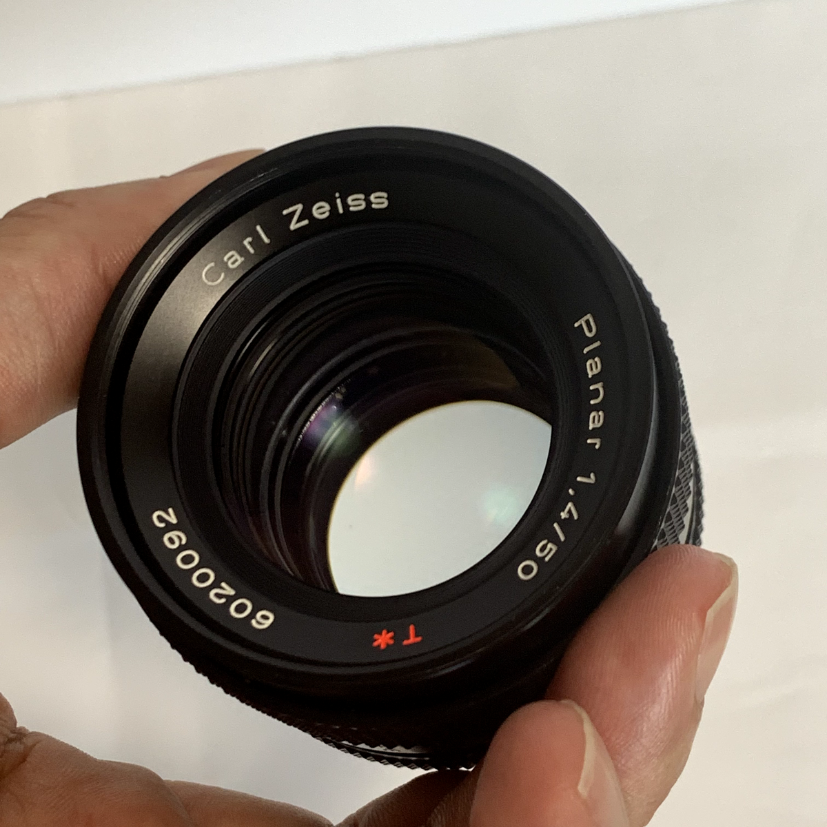 NEAR MINT] Contax Carl Zeiss Planar T* 50mm f/1.4 AEJ Lens From
