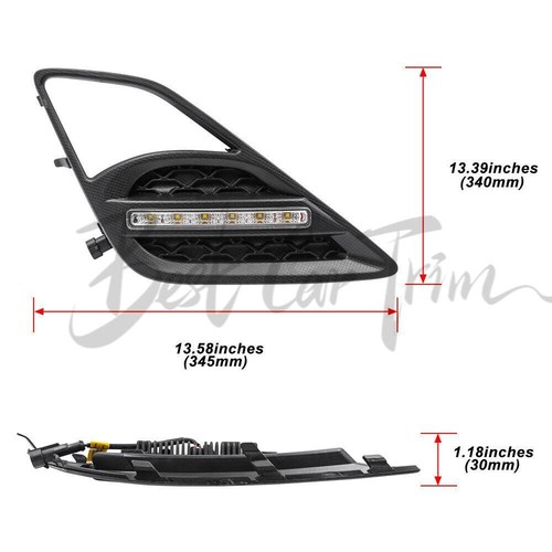 LED Daytime Running Lights DRL Fog Lamp For Scion FR-S Toyota GT86 Subaru BRZ - Picture 6 of 10