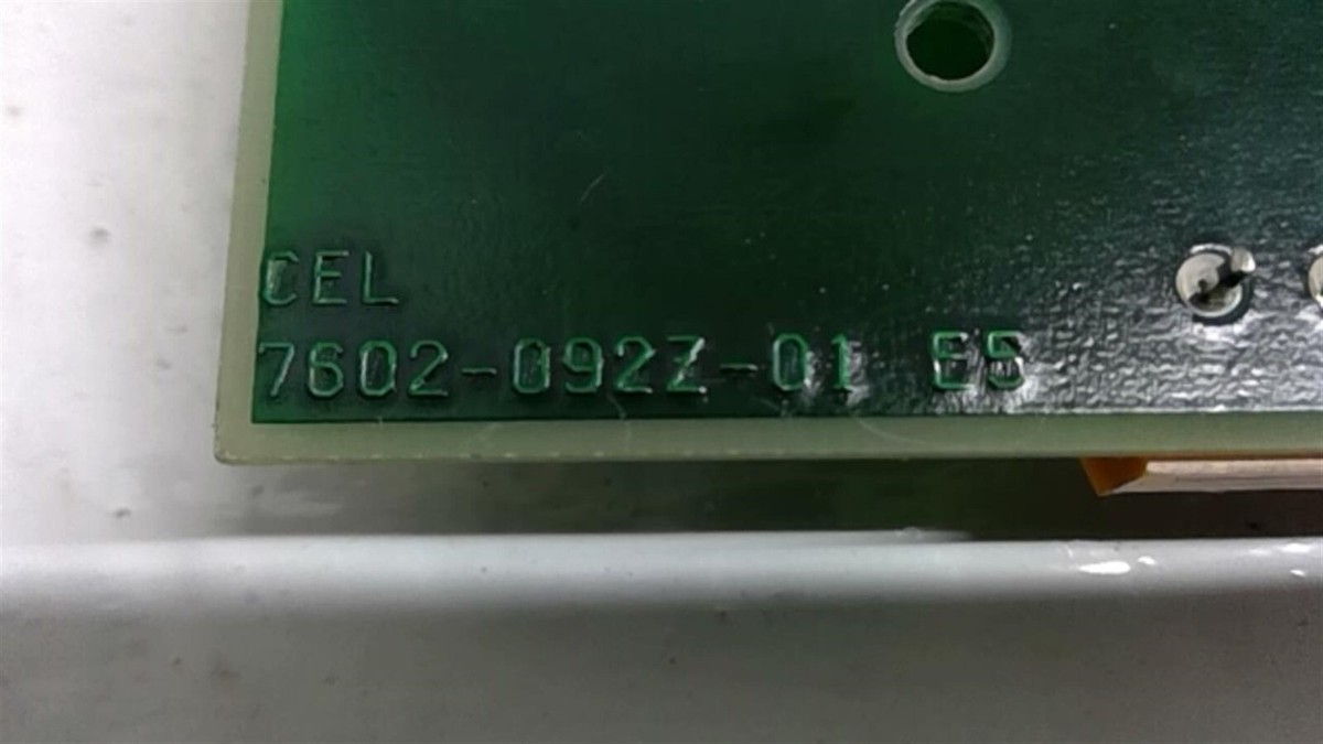 売却済み Crossfield Electronics 7602-092Z-001 ES Board | eBay