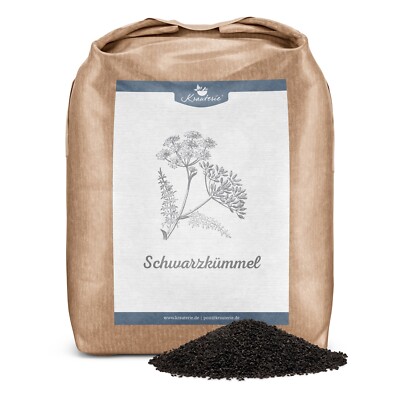2 kg Schwarzkümmel Schwarzkümmelsamen ganz Ergänzungsfutter für Pferde