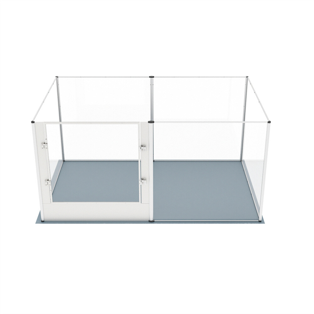 Large Clear Acrylic Dog Playpen Puppy Whelping Pen Habitat Tortoise Reptile Cage eBay