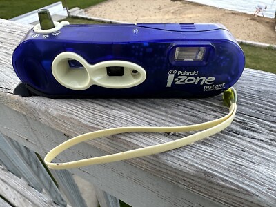 POLAROID I-ZONE INSTANT POCKET FILM CAMERA Purple/blue Untested | eBay