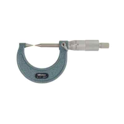 Mitutoyo 112-225 Point Micrometer 0 to 1
