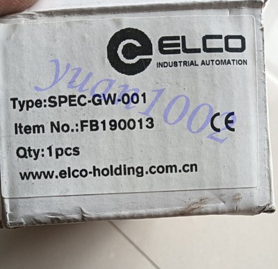 NEW ELCO SPEC-GW-001 module Fast delivery Exempt from postage