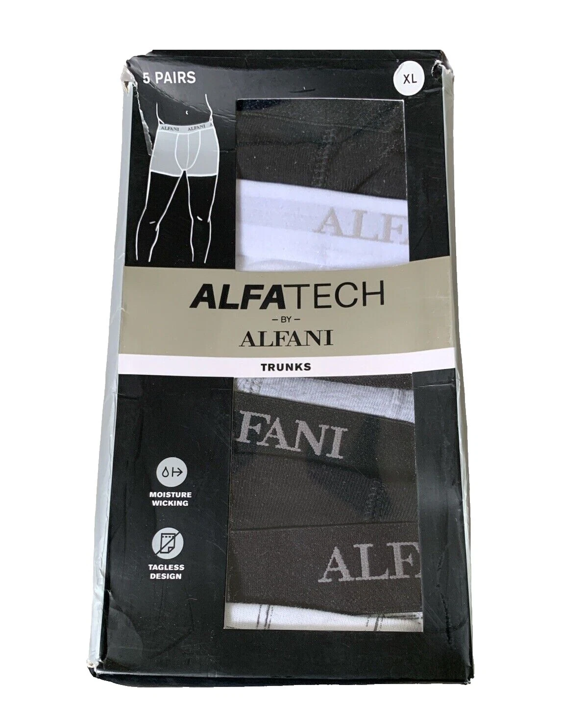 Трусы боксеры мужские Alfani стандартных размеров XL