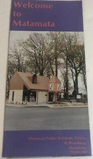 Vintage Matamata Brochure New Zealand BR12