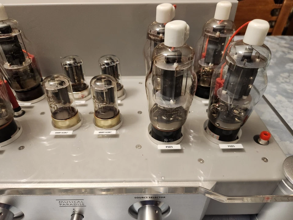 Amplificador de potencia de tubo de vacío Musical Paradise Amp MP-402 MK2 FU25 ¡Leer!! Foto 2 de 4