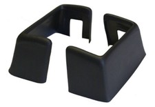 New Black Accu-form Molded Dash Corner Caps For 1984-1988 Pontiac Fiero
