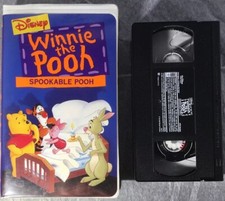 Winnie the Pooh - Spookable Pooh (VHS, 1996) Clam Shell Case Halloween Disney