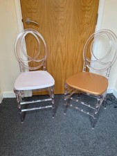 Chivari Phoenix Resin Dior Clear chairs FOR HIRE